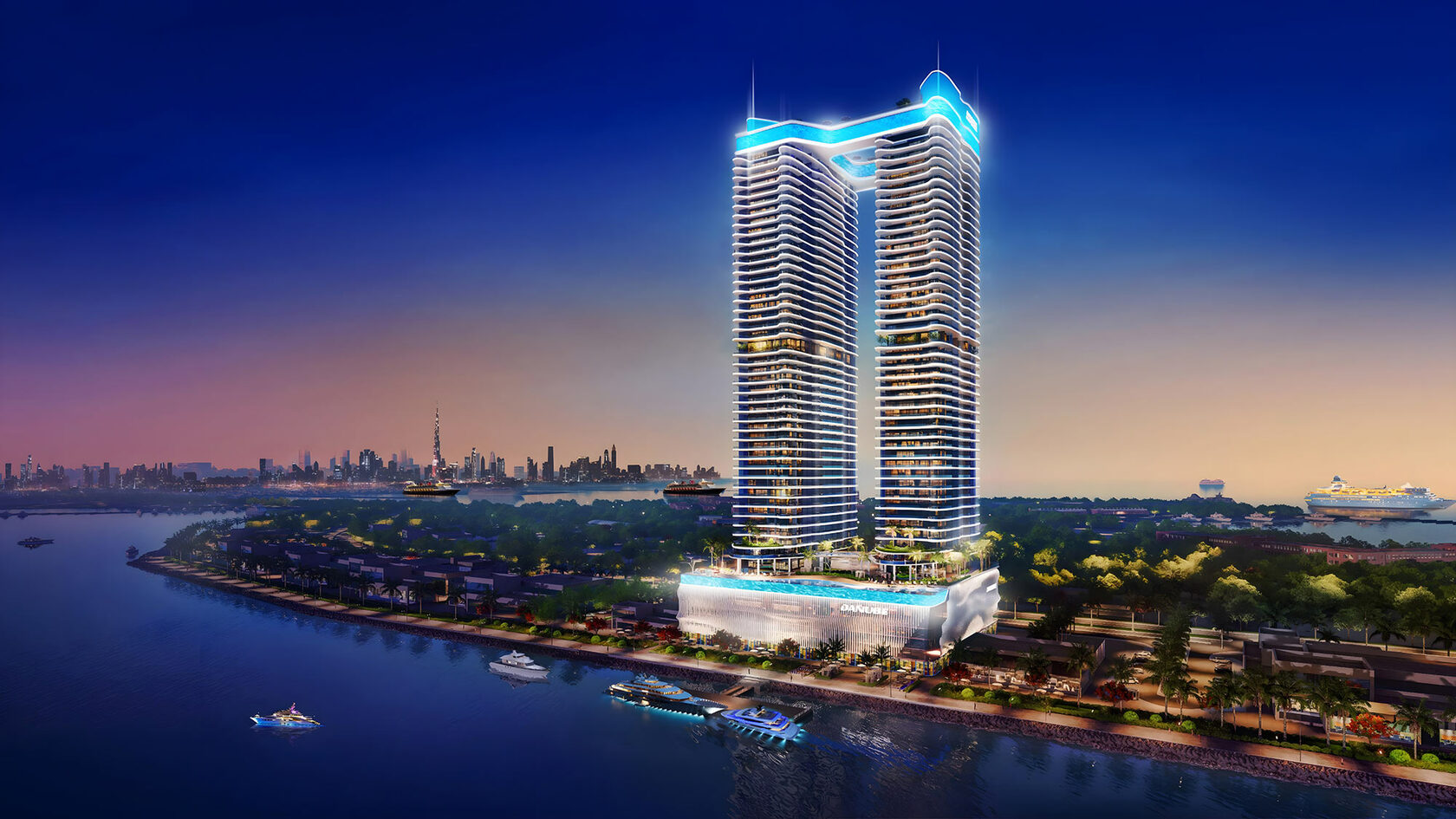 Luxury residential building